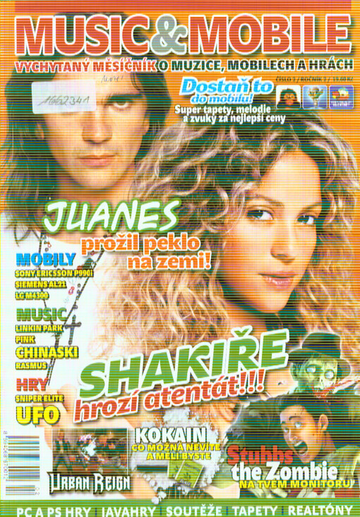 Music & mobile : vychytaný měsíčník o muzice, mobilech a hrách