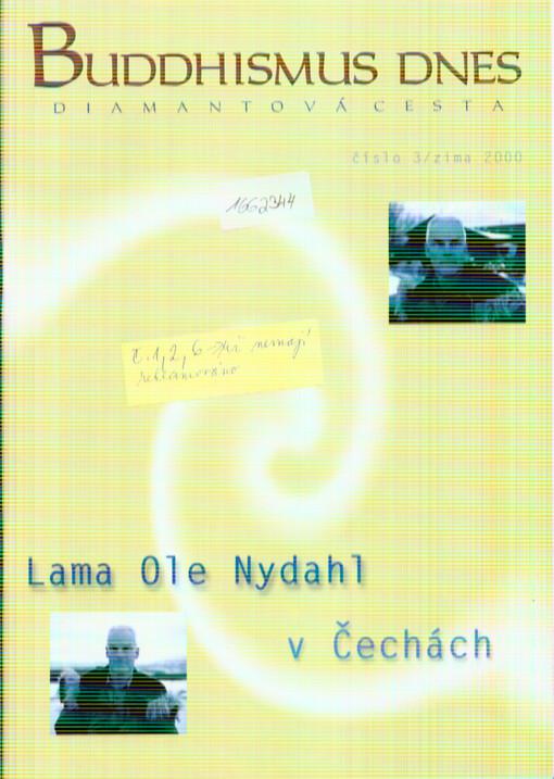 Buddhismus dnes : diamantová cesta
