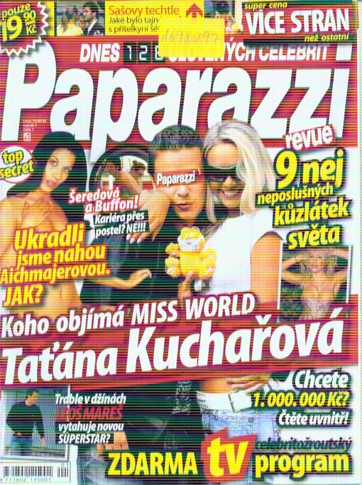Paparazzi revue : revue, ve které končí soukromí českých hvězd