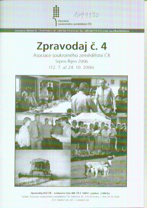 Zpravodaj Asociace soukromého zemědělství ČR