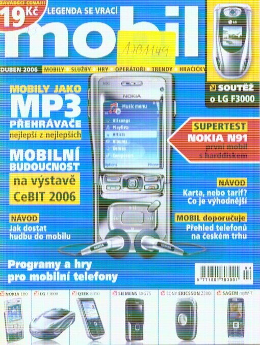 Mobil : mobily - služby - hry - operátoři - trendy - hračičky