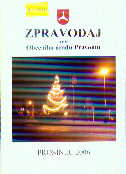 Zpravodaj Obecního úřadu Pravonín
