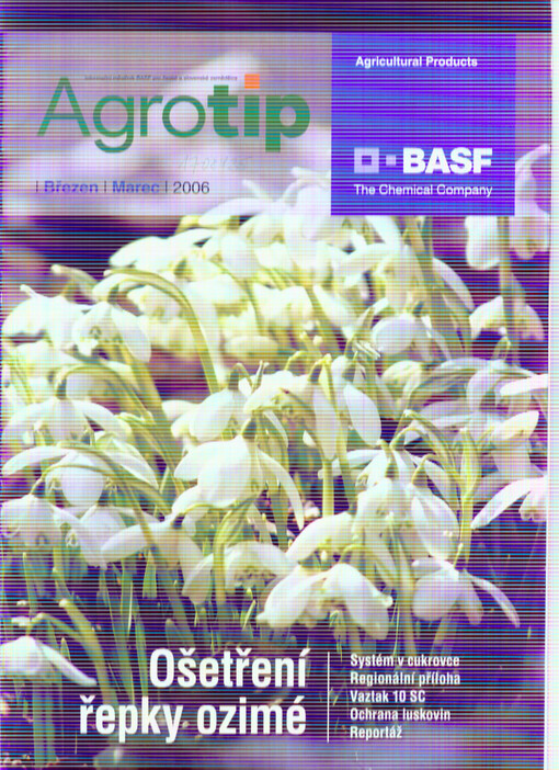 Agrotip : informační měsíčník BASF pro české a slovenské zemědělce
