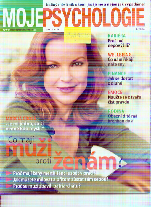 Moje psychologie : jediný měsíčník o tom, jací jsme a nejen jak vypadáme