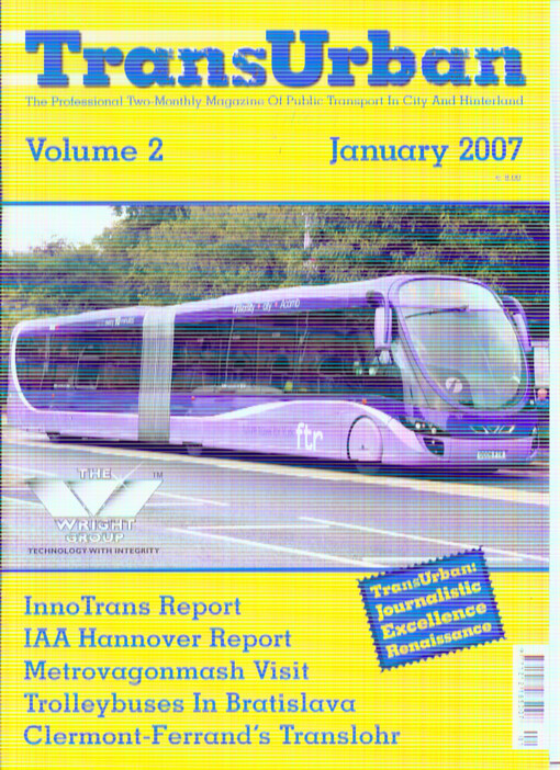 TransUrban : the professional two-monthly magazine of public transport in city and hinterland