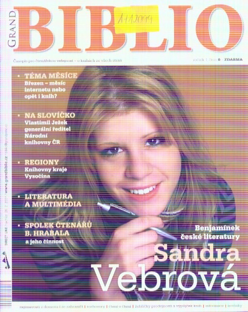 Grand biblio : časopis pro čtenářskou veřejnost - o knihách ze všech stran