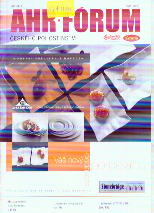 AHR fórum : českého pohostinství