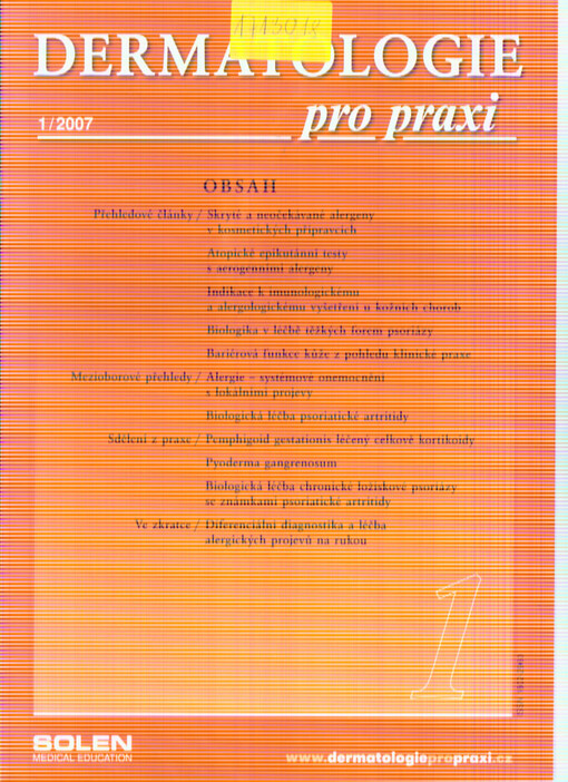 Dermatologie pro praxi