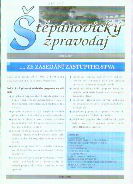 Štěpánovický zpravodaj