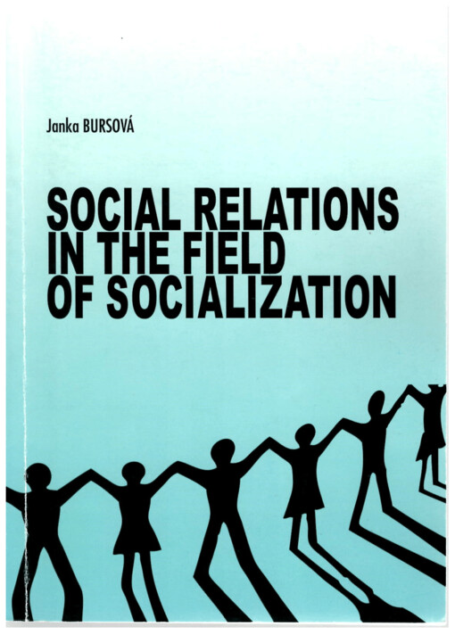Social relations in the field of socialization