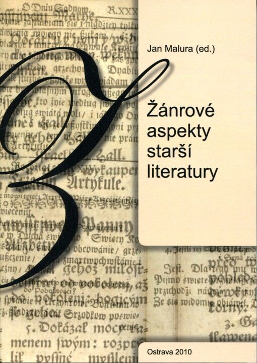 Žánrové aspekty starší literatury