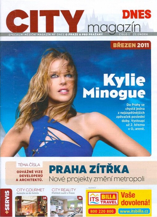 City dnes : speciální měsíční magazín MF Dnes o Praze a pro Pražany