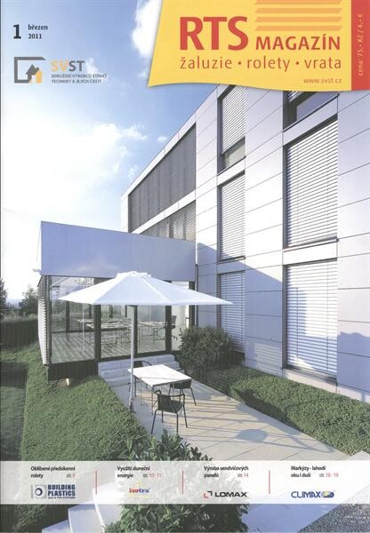 RTS magazín :žaluzie - rolety - vrata