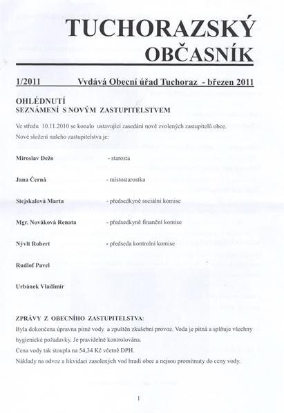 Tuchorazský občasník