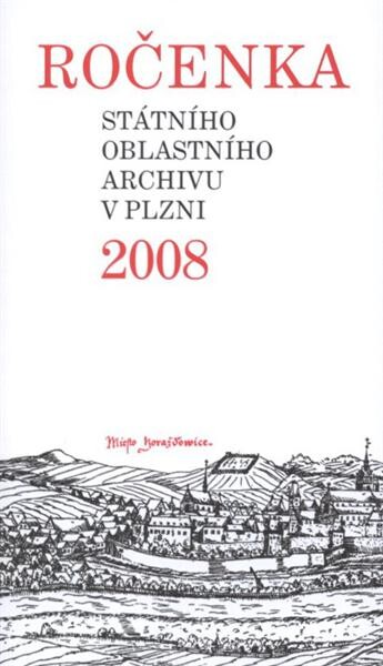 Ročenka Státního oblastního archivu v Plzni