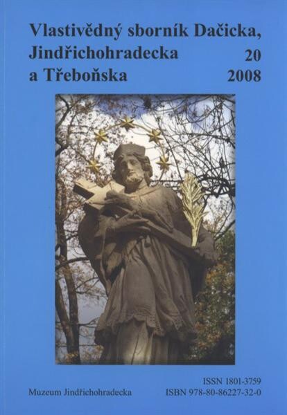 Vlastivědný sborník Dačicka, Jindřichohradecka a Třeboňska