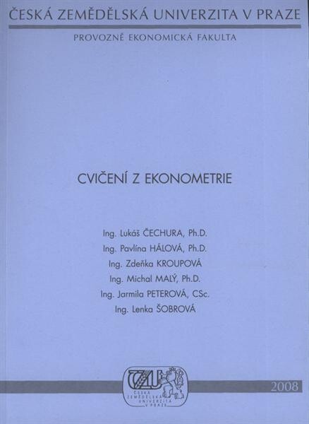 Cvičení z ekonometrie