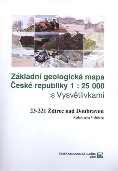 Základní geologická mapa České republiky 1:25 000. 23-221 Ždírec nad Doubravou