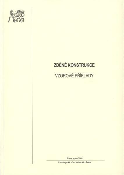 Zděné konstrukce : vzorové příklady