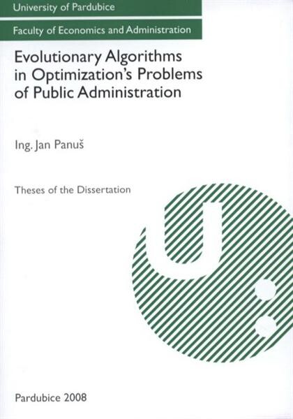 Evolutionary algorithms in optimization's problems of public administration : theses of the dissertation