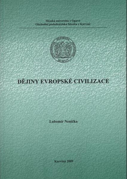 Dějiny evropské civilizace: studijní opora