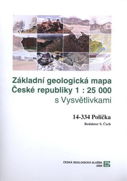 Základní geologická mapa České republiky 1:25 000. 14-334 Polička