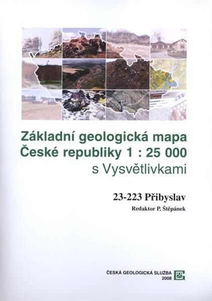 Základní geologická mapa České republiky 1:25 000. 23-223 Přibyslav
