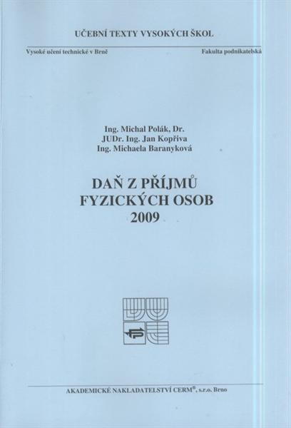 Daň z příjmů fyzických osob 2009