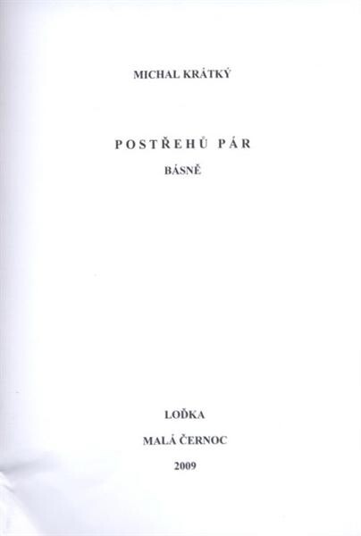 Postřehů pár : básně