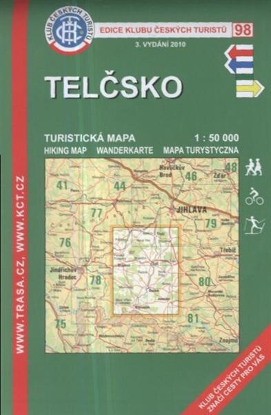 Telčsko turistická mapa 1:50 000