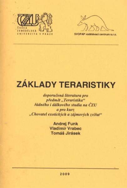 Základy teraristiky : doporučená literatura pro předmět 