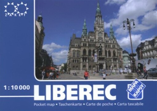 Liberec mapa do kapsy