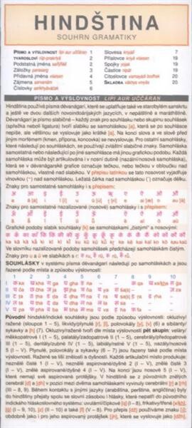 Hindština: souhrn gramatiky