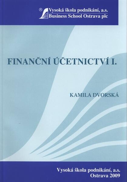 Finanční účetnictví I. 