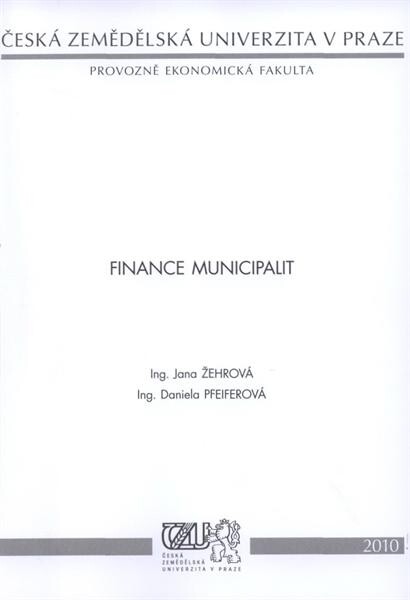 Finance municipalit, Vyd. 2.