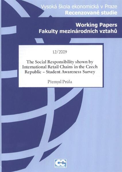The social responsibility shown by retail companies operating in Russia : (primary research)