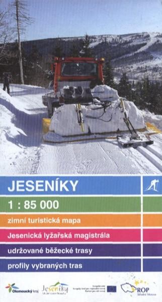 Jeseníky zimní turistická mapa : Jesenická lyžařská magistrála