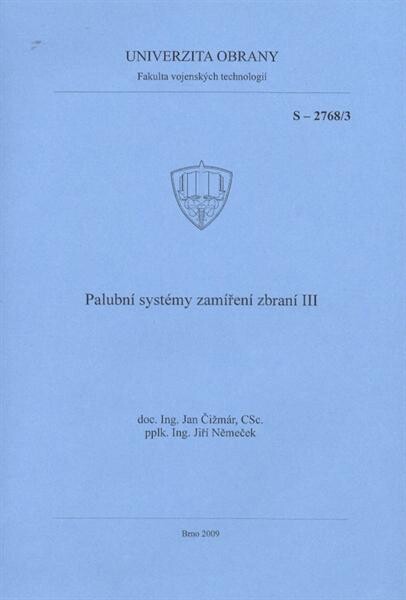 Palubní systémy zamíření zbraní III
