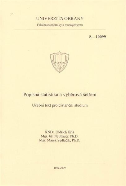 Popisná statistika a výběrová šetření :učební text pro distanční studium