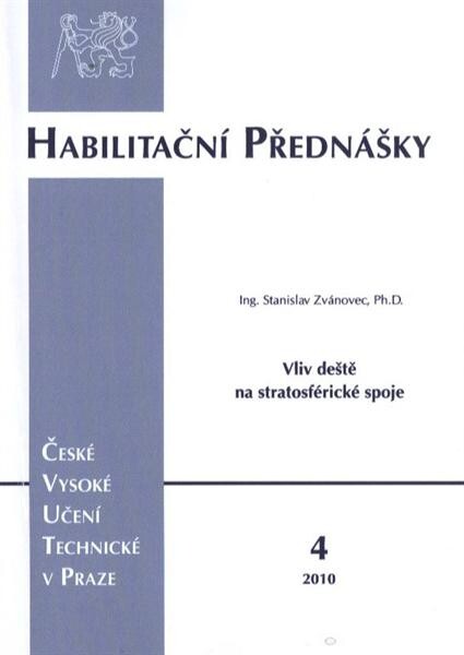 Vliv deště na stratosférické spoje =Influence of rain on stratospheric links