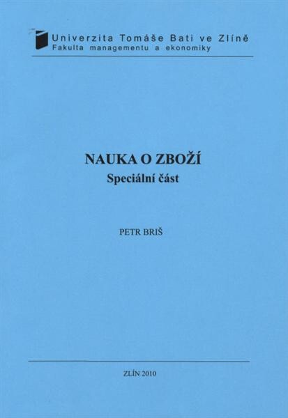 Nauka o zboží : speciální část