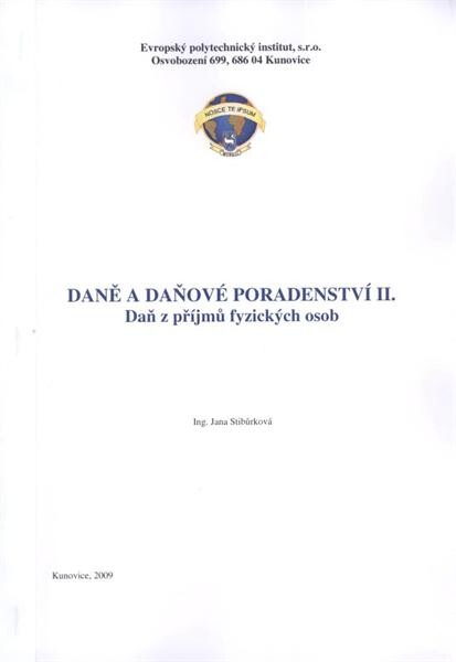 Daně a daňové poradenství II. : daň z příjmů fyzických osob