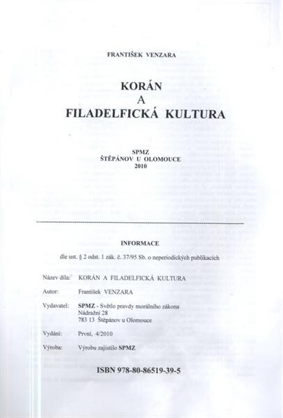 Korán a filadelfická kultura