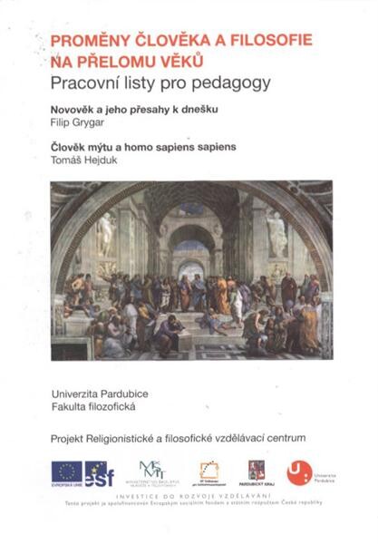 Pracovní listy pro pedagogy.[Svazek č. 8],Proměny člověka a filosofie na přelomu věků