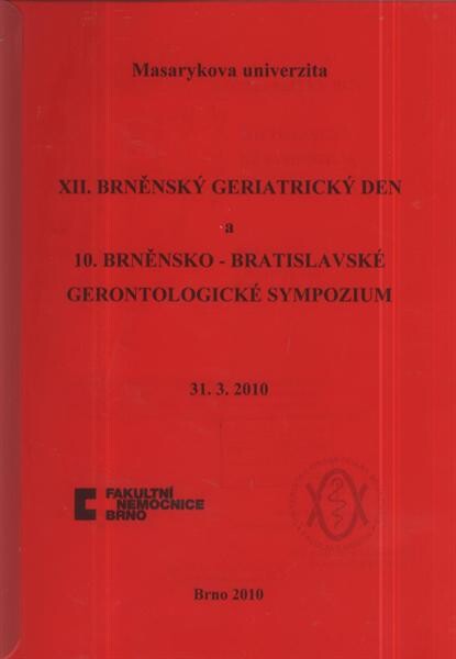... brněnský geriatrický den : ...