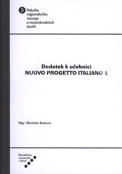 Nuovo progetto italiano 1 : dodatek k učebnici