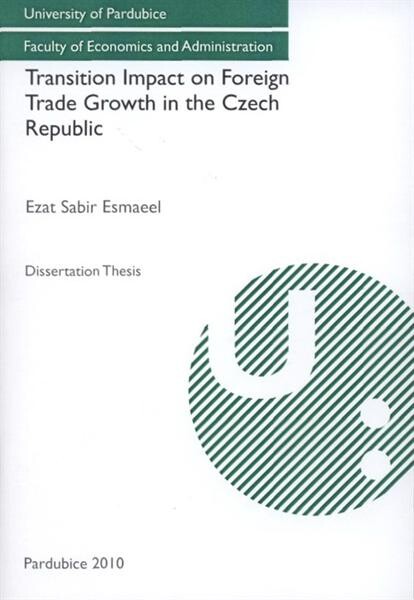 Transition impact on foreign trade growth in the Czech Republic : dissertation thesis