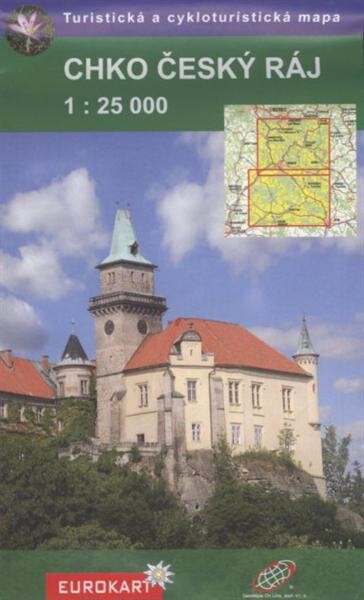 CHKO Český ráj turistická a cykloturistická mapa 1:25 000