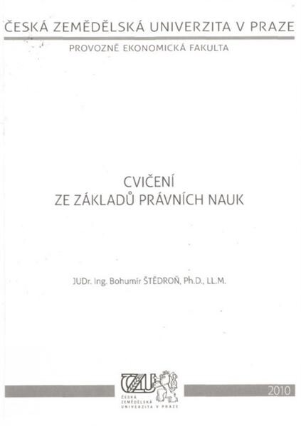 Cvičení ze základů právních nauk, Vyd. 3.
