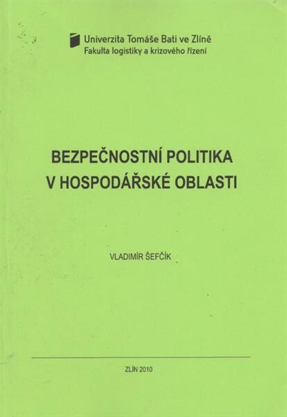 Bezpečnostní politika v hospodářské oblasti